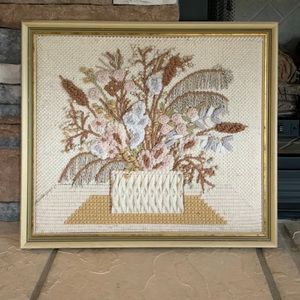 Vintage floral picture